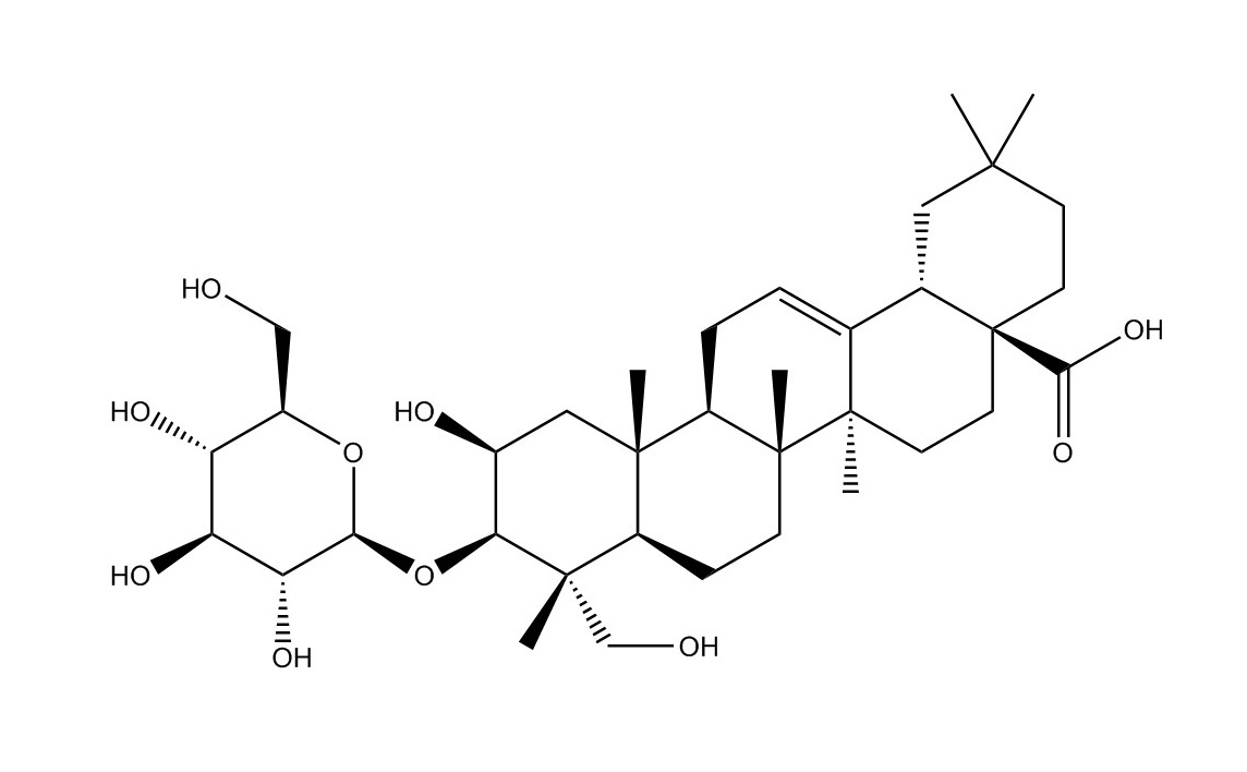 貝萼皂苷元-3-O-β-D-吡喃葡萄糖苷|104513-86-2