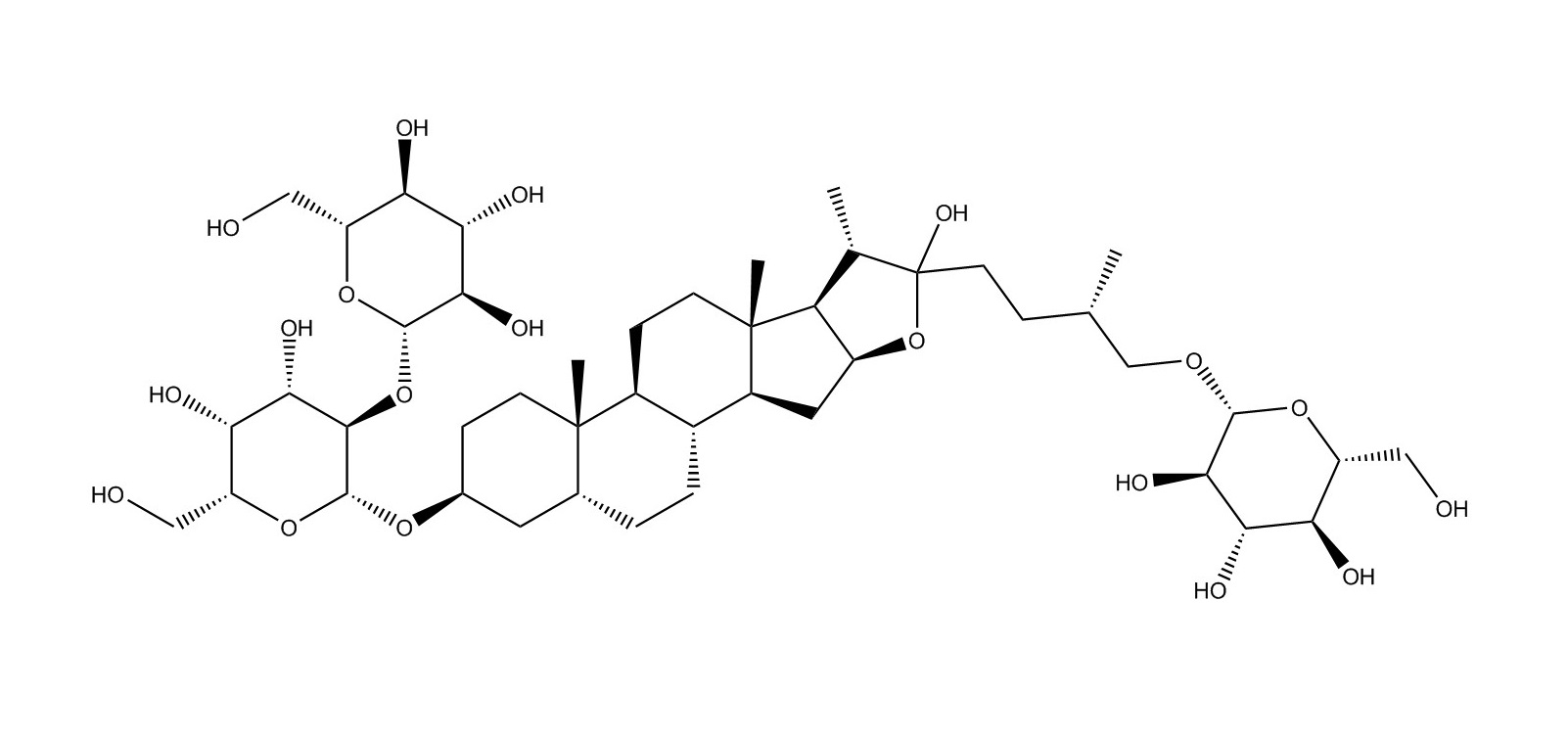 知母皂苷BII|136656-07-0